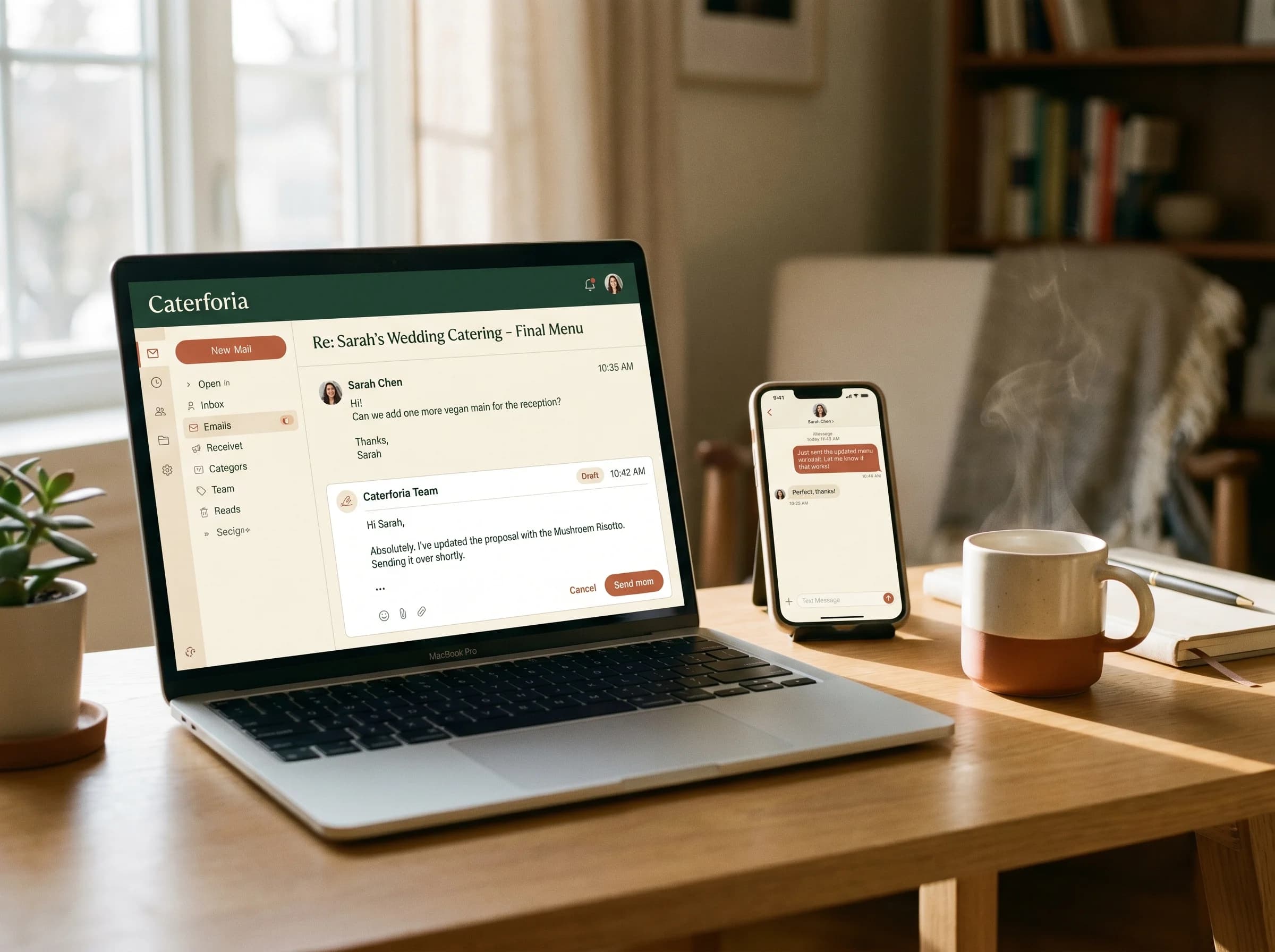 Communications hero screenshot
