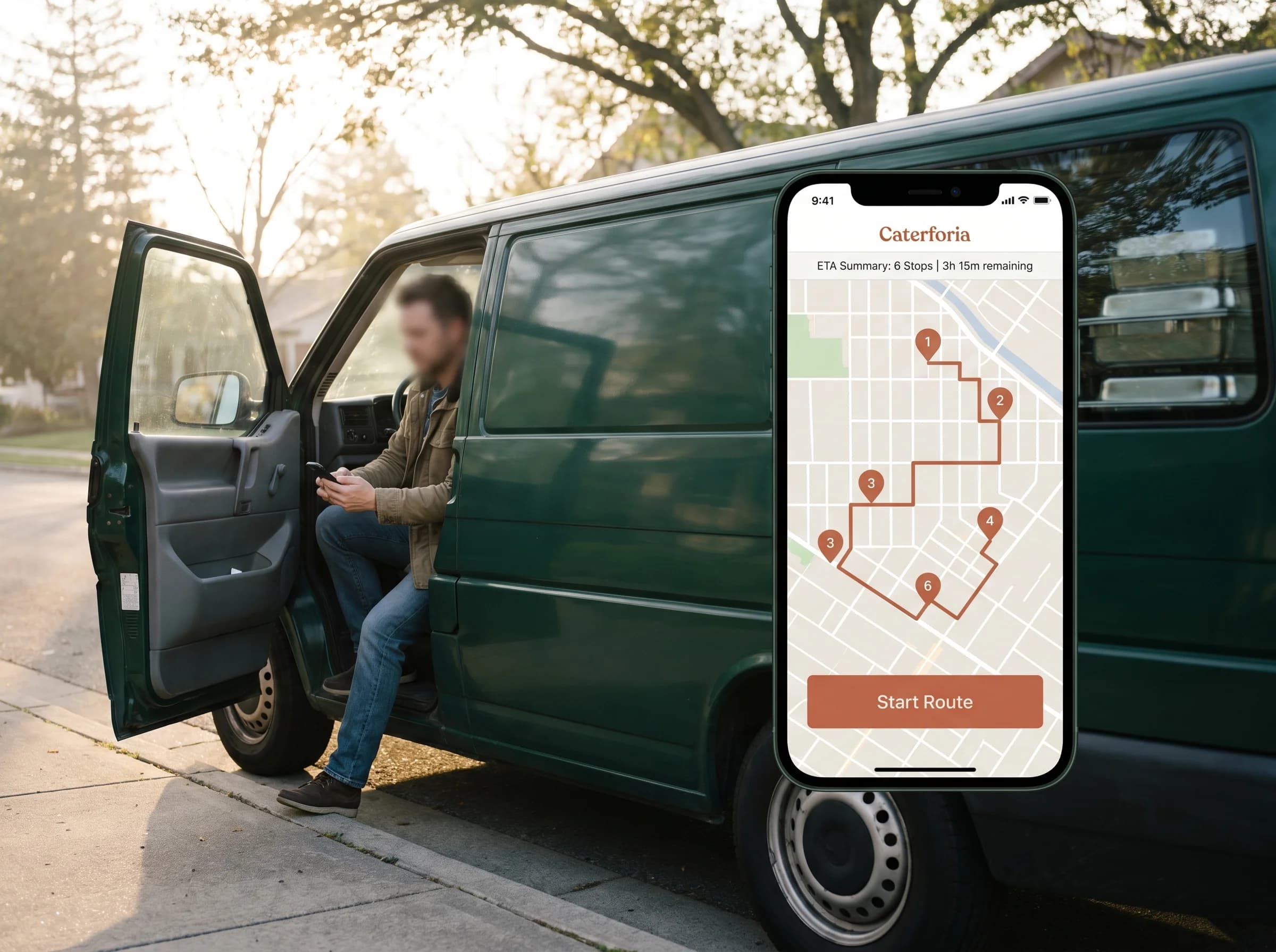Delivery + Driver Management hero screenshot