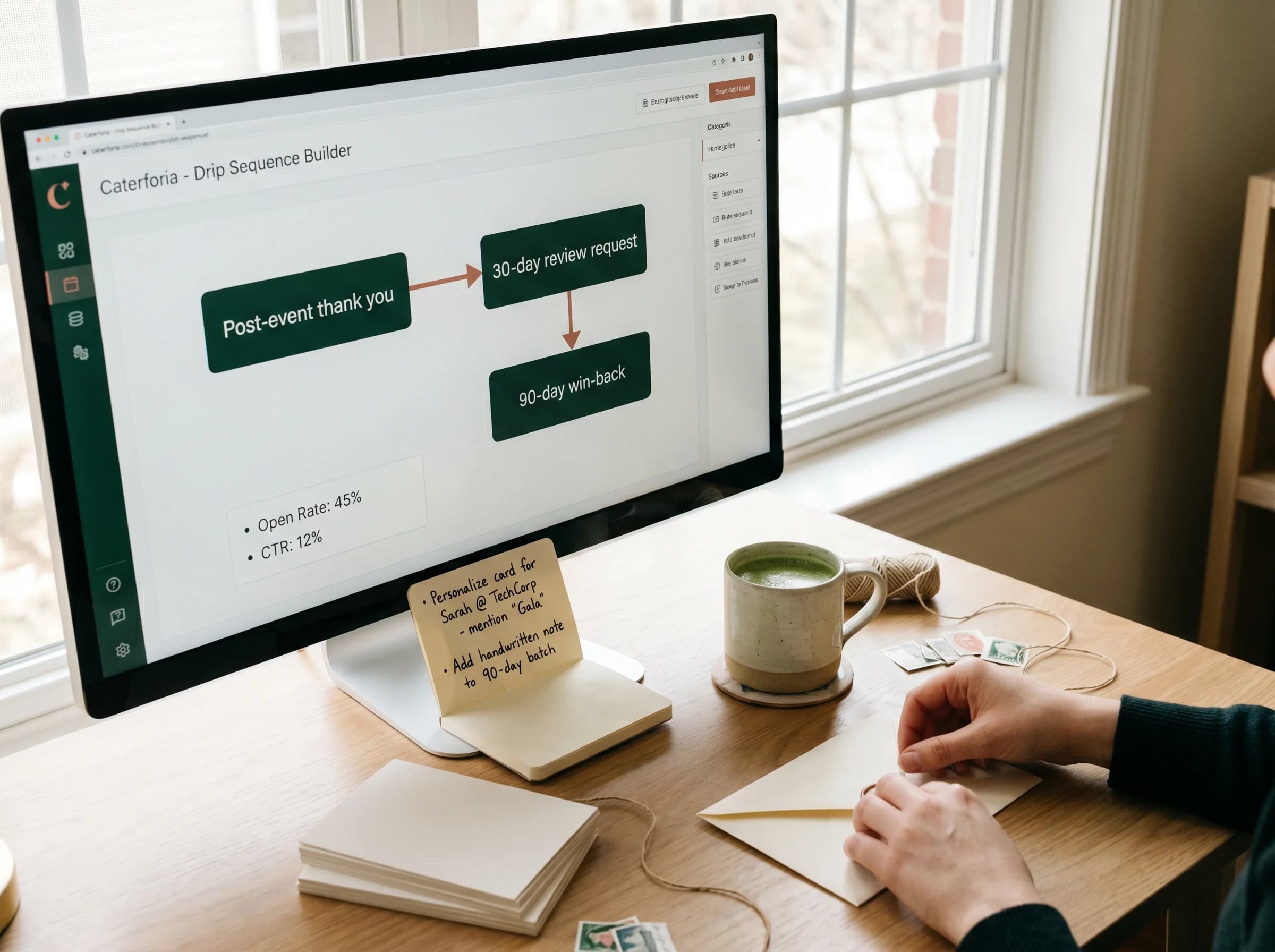 Marketing Automation hero screenshot