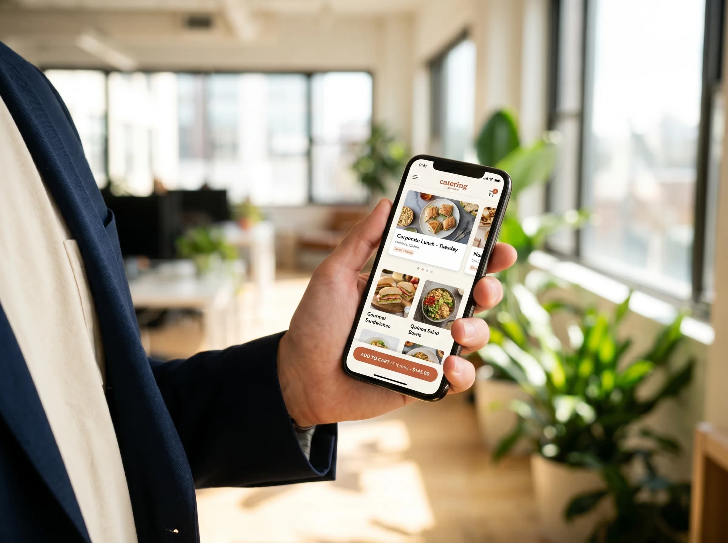 Online Ordering hero screenshot
